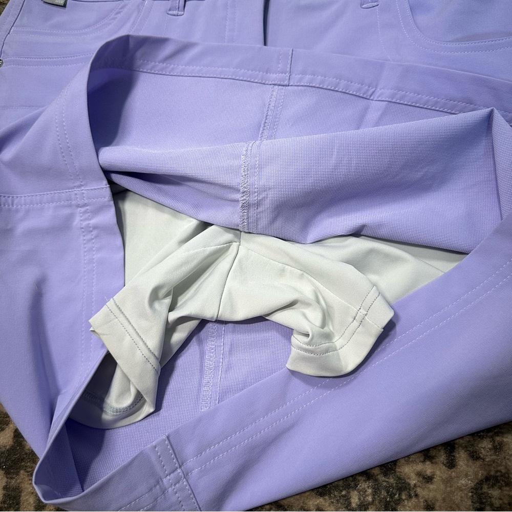 Chic Lilac Mini Skirt - Picture 3 of 6